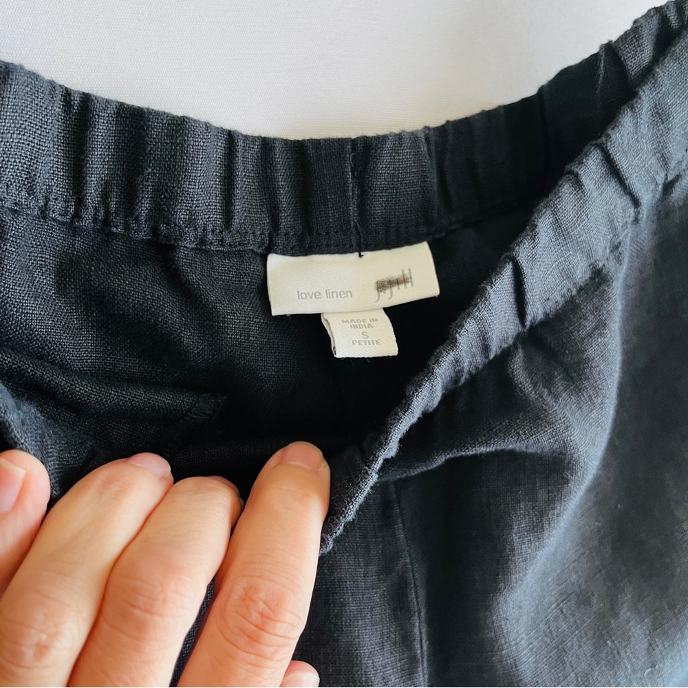 J. Jill Black Wide Leg Pants - Picture 5 of 9
